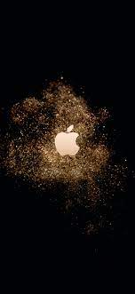 apple logo stardust live wallpaper