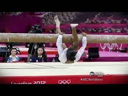 gymnastics gabby douglas slips on beam