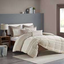 mila cotton printed comforter set with
