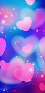 love hearts color heart glitter hd