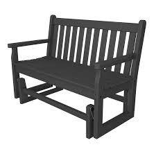 Traditional Style Outdoor Glider Bench