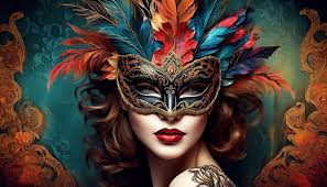 wear makeup under a masquerade mask