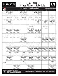 cl fitness schedule mind body