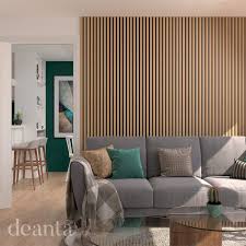 Acoustic Oak Wall Panelling Internal