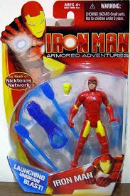 Armored adventures is a 3d cgi cartoon series based on the marvel comics' superhero iron man. Iron Man Armored Adventures Figure Launching Unibeam Blast