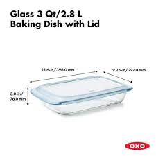 Oxo Good Grips 3 0 Qt Glass Bake