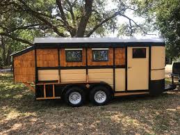 horse trailer turned tiny house