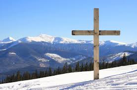 696 Christian Cross Snow Forest Stock Photos - Free & Royalty-Free Stock  Photos from Dreamstime