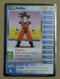 Dragon ball z dokkan battle. Dragon Ball Z Ccg Goku Promo Card P4 By Score 2000 Never Played N M Ebay