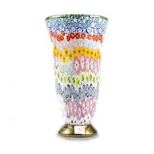 decorative murano glass vase handmade