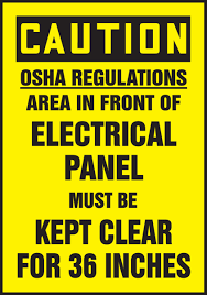 osha caution labels