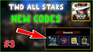 twd all stars gift codes the walikng