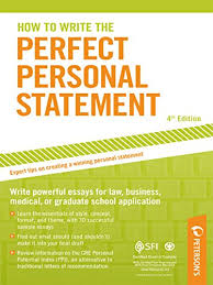Amazon Com How To Write The Perfect Personal Statement Petersons