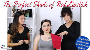 The best black and red hair colour combinations to inspire your next look. The Perfect Shade Of Red Lipstick Dark Brown Black And Salt Pepper Hair Jill Kirsh Color Youtube