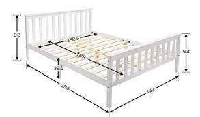 high quality wooden bed frame queen hot
