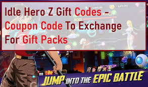 Maybe you would like to learn more about one of these? Idle Hero Z Gift Codes Wiki August 2021 Mrguider