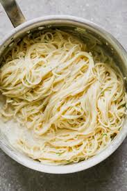 one pot garlic parmesan pasta cooking