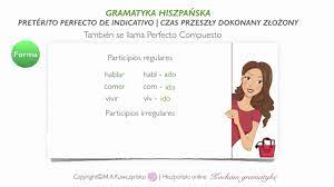 Czas Przeszły Hiszpański Preterito Perfecto - Gramatyka hiszpańska. Pretérito Perfecto (forma). Odcinek 7 - YouTube