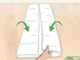 Even in my children's small bath, we have space for a see how some homeowners are clearing the counter of clutter while keeping this necessity close at hand. 3 Ways To Arrange Towels On A Towel Bar Wikihow