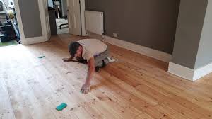best finish for wide pine floor with