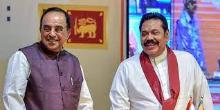 Post Mahinda Rajapaksa​'s swearing-in as Sri Lanka​ PM, Swamy​ says will  visit Colombo soon- The New Indian Express