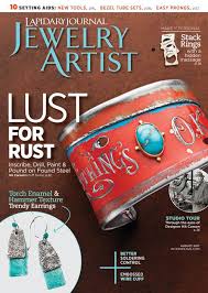 lapidary journal jewelry artist august