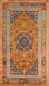 silk and metallic threading rugs