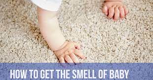 smell of baby vomit out of your carpet