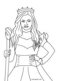 Evie begs mal to help her fix the cupcakes she baked for the heroes and heroines festival at auradon prep. Free Printable Descendants Coloring Pages For Kids Descendants Coloring Pages Coloring Pages Disney Coloring Pages