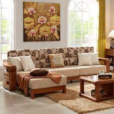 Buy Teak Wood Sectional Sofa Set 2
