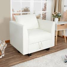 Homestock Linen Armchair Modern Modular