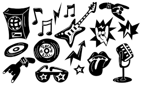 a set of elements of punk rock and roll