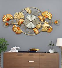 Metal Handicraft Wall Clock Stylish For