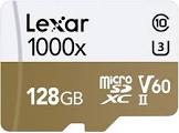 1000x microSDHC 32GB UHS-II/U3 (Up to 150MB/s Read) Lexar