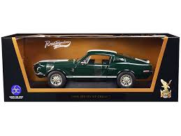 1968 shelby gt500 kr dark green with