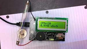 arduino based radiation detector you