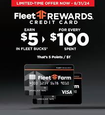 fleet farm rewards credit card fleet