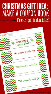 Free Christmas Coupon Book Printable Homemade Christmas Coupons
