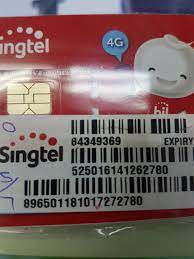singtel prepaid sim number mobile