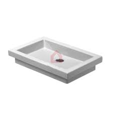 duravit counter top wash basin without