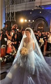 just in marian rivera s wedding gown