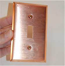 Copper Light Switch Wall Plate 879 882