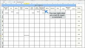 Simple Monthly Household Budget Template Free Household