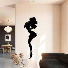 Lady Silhouette 0436 Vinyl Wall Art