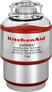 kitchenaid 1 hp disposer red kcds100t