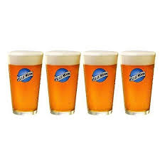 Blue Moon Beer Glass Set Set Of 4