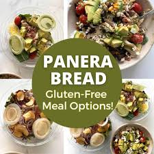 panera gluten free meal options for