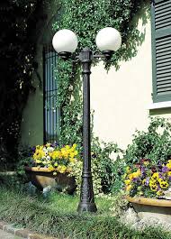 Garden Lamp Post Globe 250