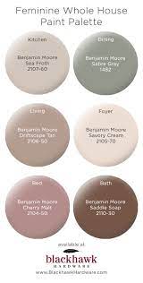 Paint Palettes By Benjamin Moore