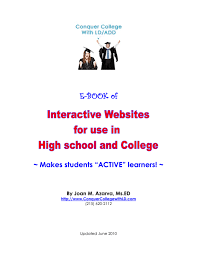 Interactive Websites For High School